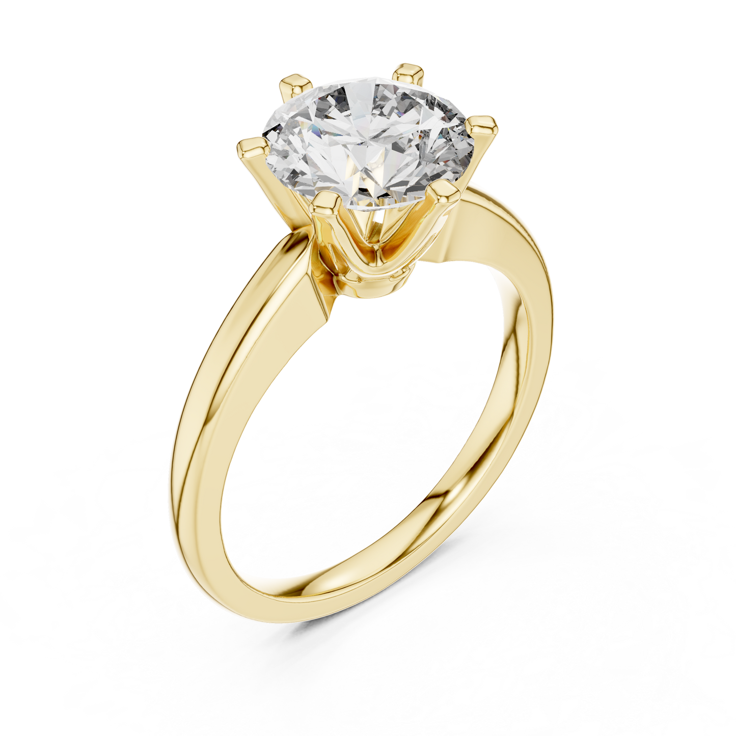 1.17Ct Elegant Solitaire Diamond Ring – Fine Gold Engagement Setting – Timeless Bridal Sparkle Beauty