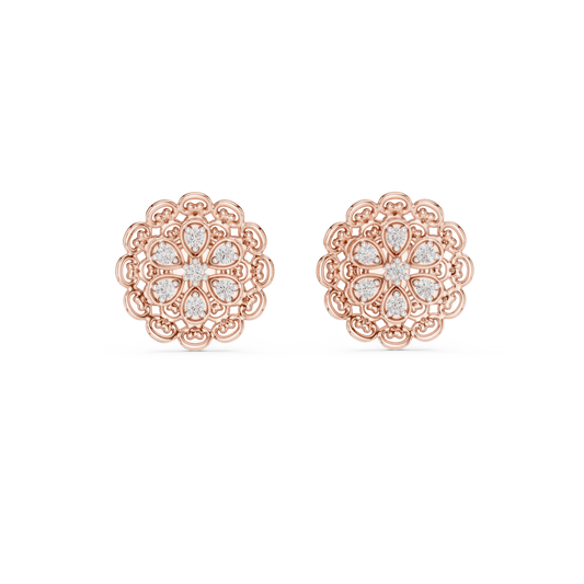 Astraea Rose Lattice | Opaline Crest Halo | Crystal Petal Infinite Radiance | Gift For Her