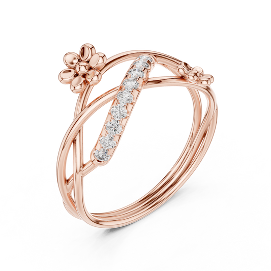 Feminine floral luxury - Soft sparkling beauty - Designed for lasting impressiony)