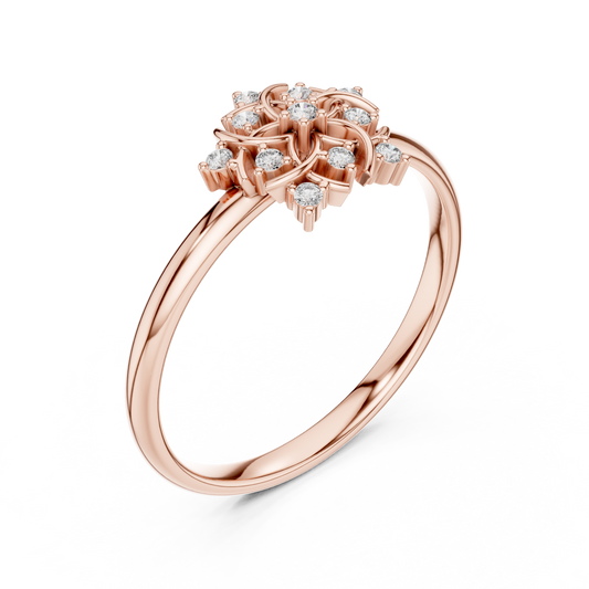 Sovereign Diamond Flower - Legacy Grade Luxury - Built For Women Who Rule - A Symbol Reserved For Elites