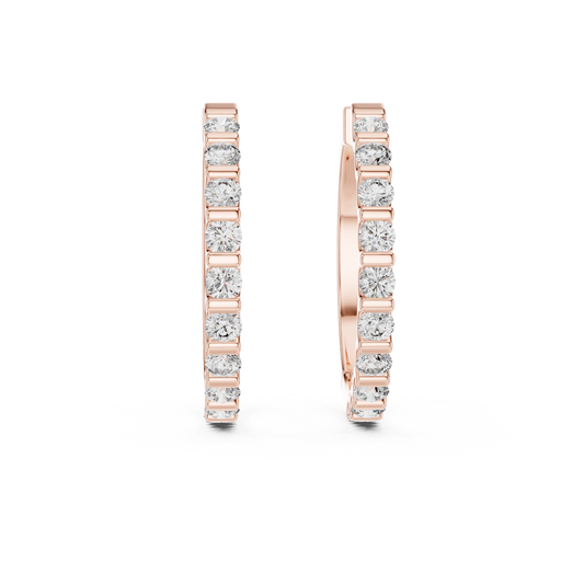 Dainty CZ Huggee Hoops – Minimalist Everyday Earrings for Women - Trendy Lightweight Jewelry