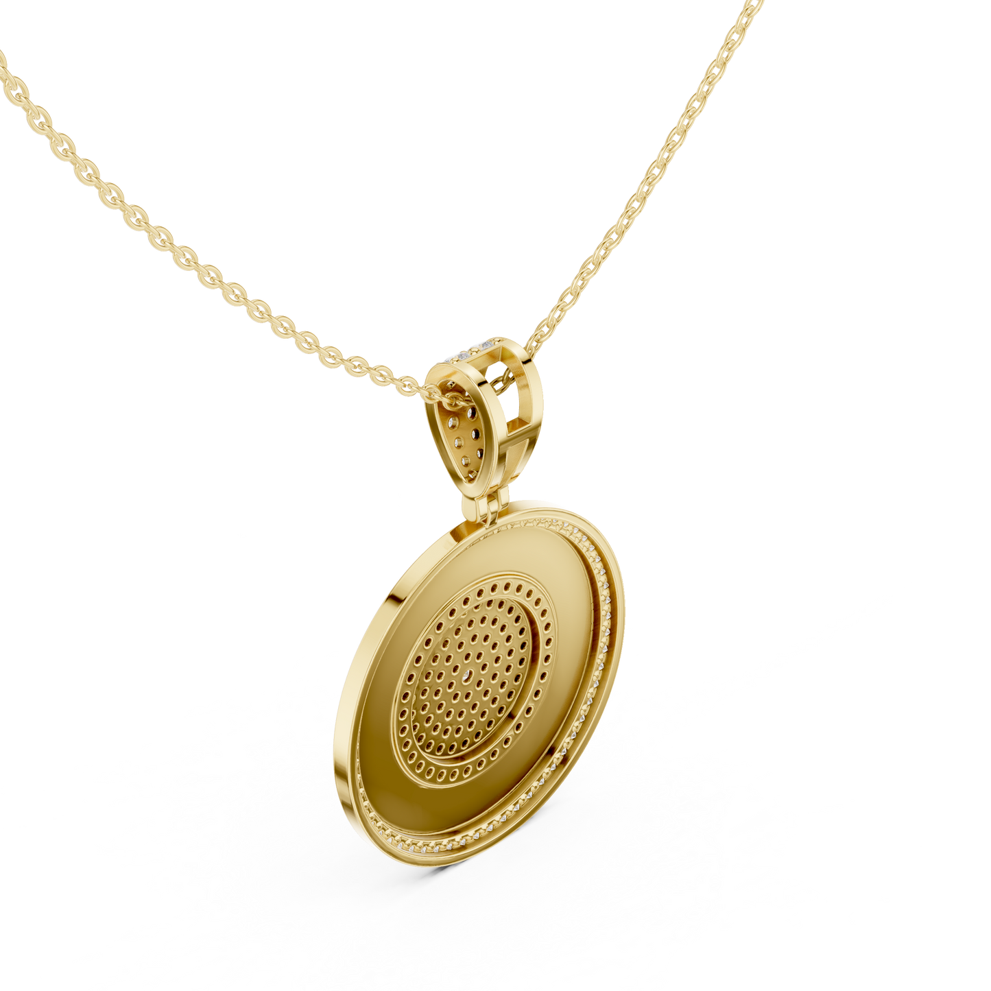 Royal Medallion Design | Diamond Encrusted Beauty | Made To Shine Forever