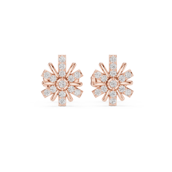 Velocity Luxe Diamond Burst Earrings Designed for High-Tech Elegance and Future-Ready Brilliance