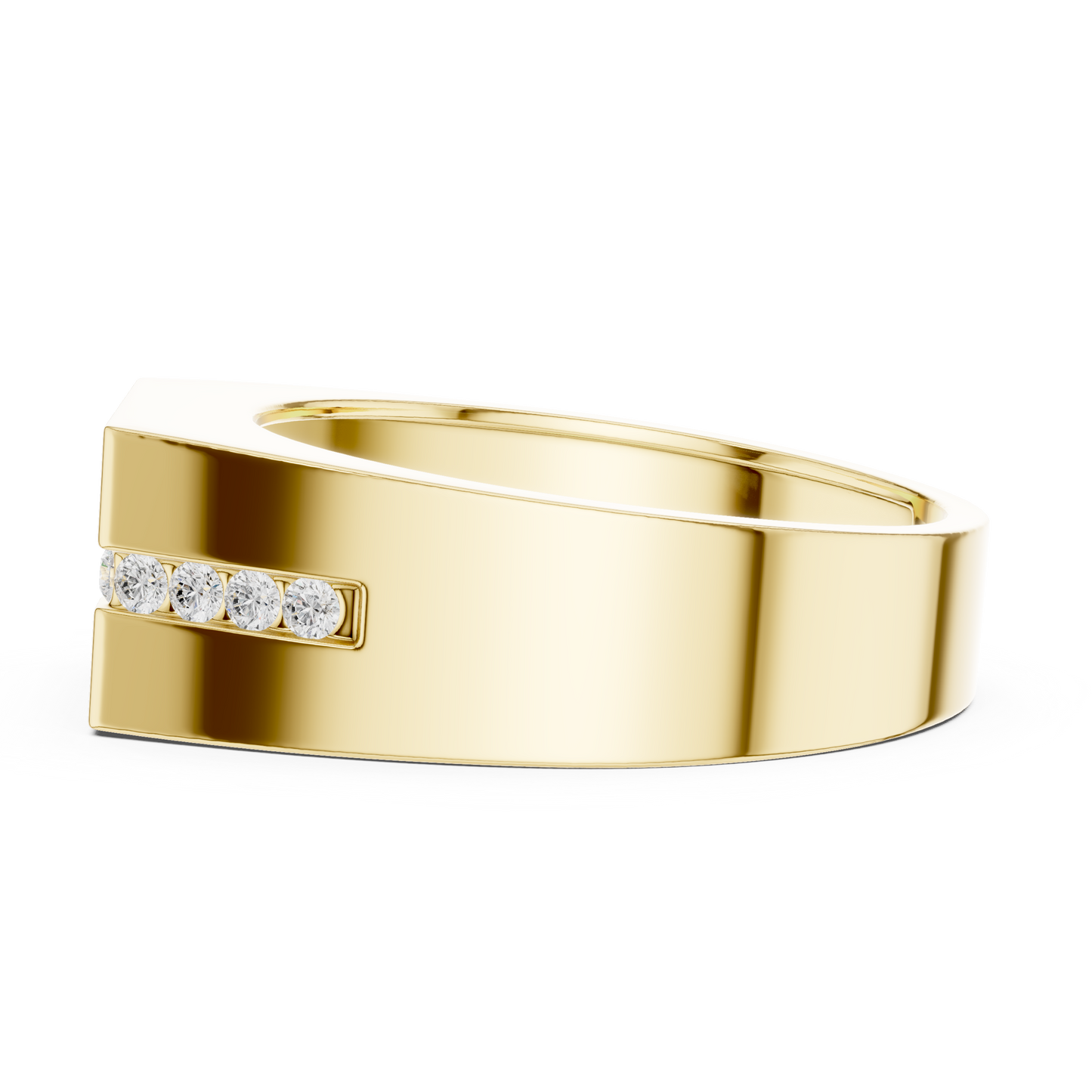 Statement diamond masterpiece ring | Bold luxury strength presence | Designed for confident modern men