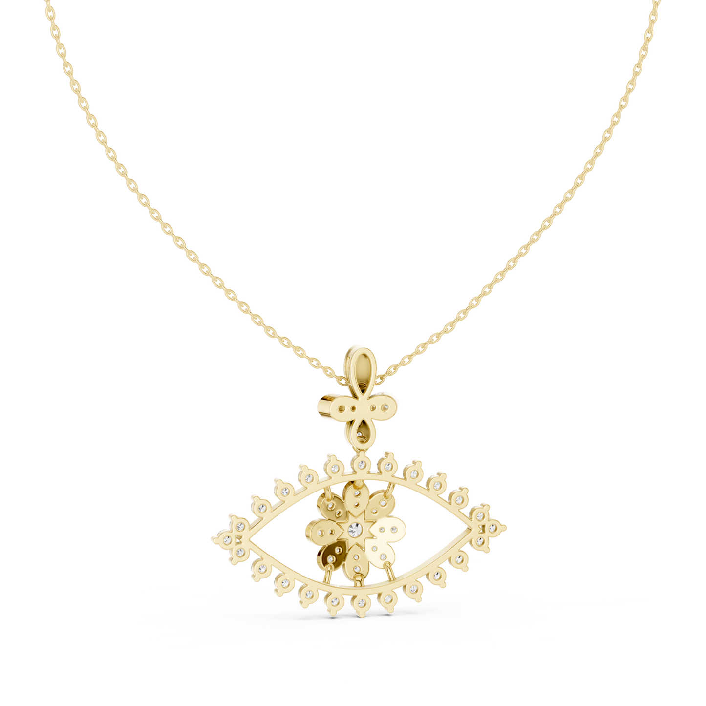 Sacred Eye Jewelry - Crafted With Diamonds - Luxury Meets Spiritual Power -Divine Eye Necklace - Symbol Of Strength - Elegance That Guards Forever