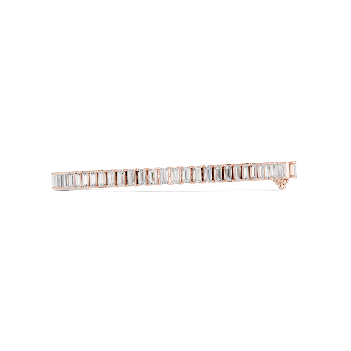 Lab Grown Diamond Baguette Close Up