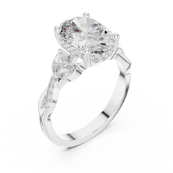 Luxury Gift Box Diamond Ring Presentation