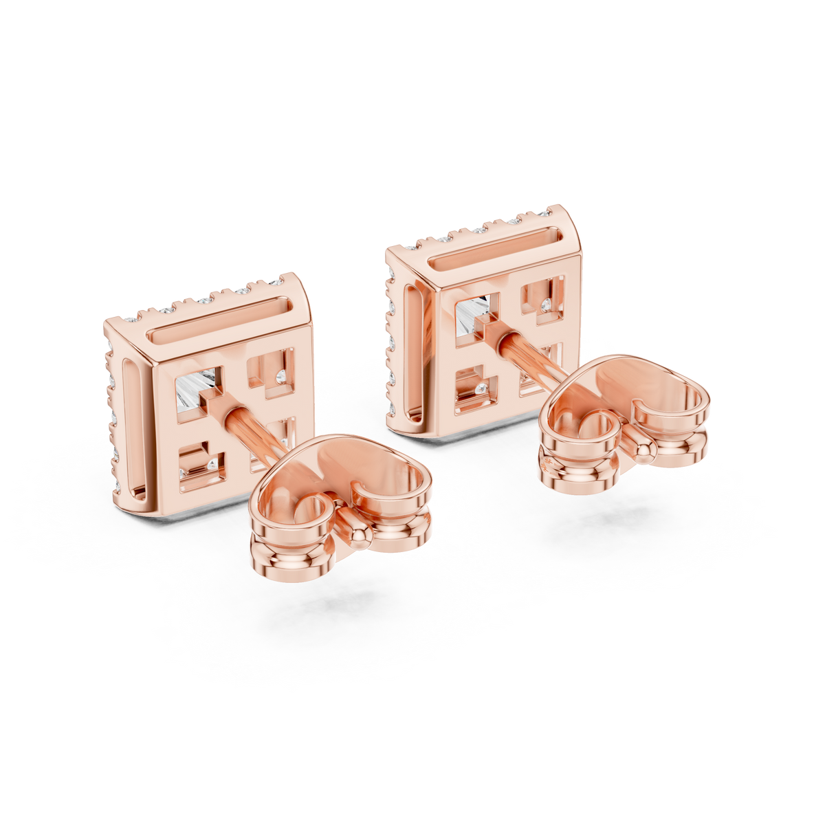 Minimalist Gold Stud Earrings For Her