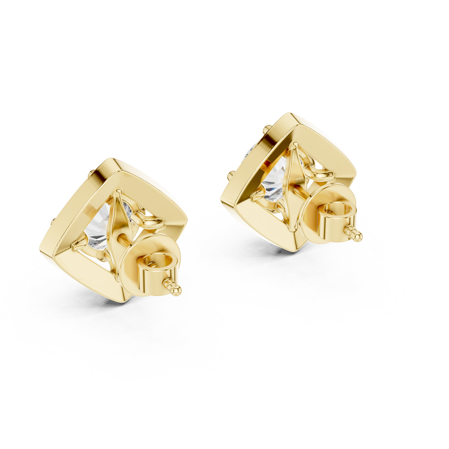 Modern Heirloom Gold Earrings