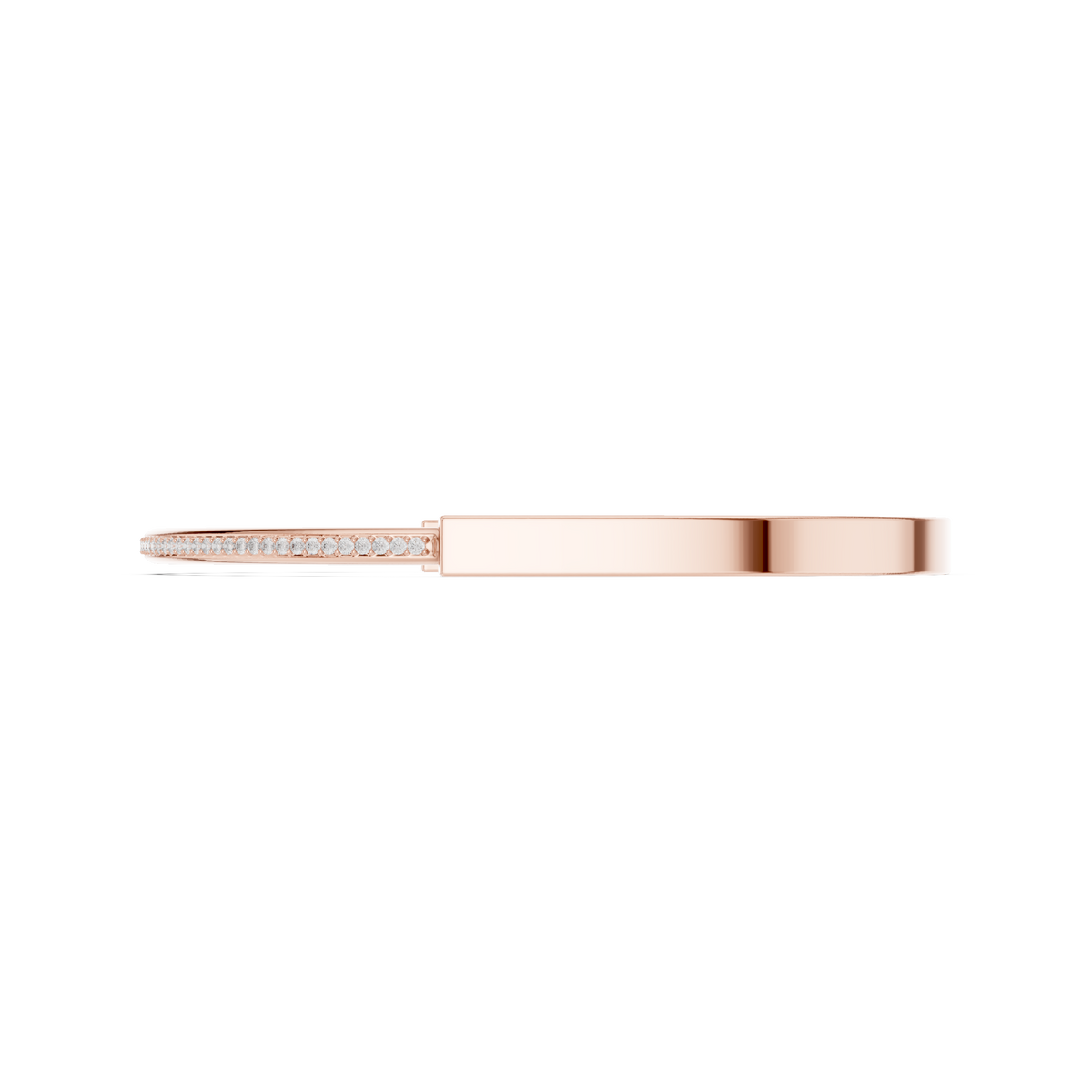 On hand wrist model perspective showing how the 22K Gold Bangle fits comfortably with a clean minimalist silhouette perfect for luxury everyday style and formal occasions