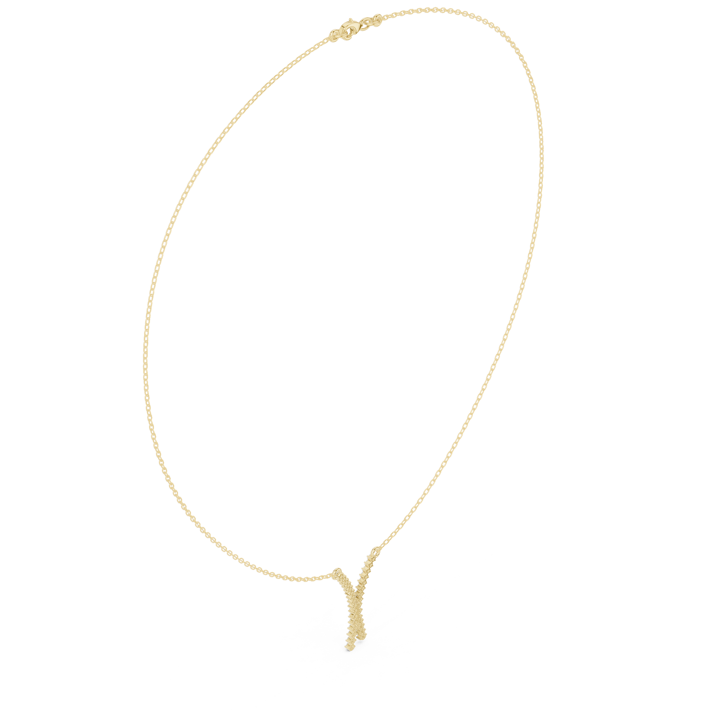 Serene Knot Diamond Pendant | Minimal Chain Artistic Jewelry | Luxury Present For Modern Souls