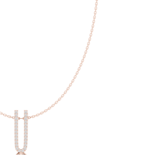 Urban Grace Diamond Pendant | Contemporary Fine Jewelry Look | Exclusive Gold Necklace For Elite Styling