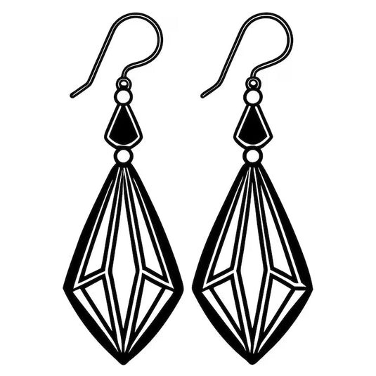 Gold Diamond Earrings