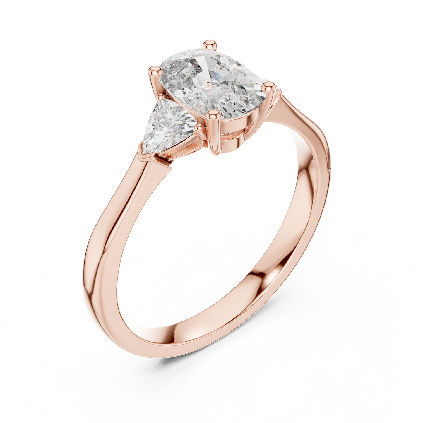 1.00Ct Cushion brilliance gently sparkles – created wholeheartedly for eternal love- Curved Chevron Design