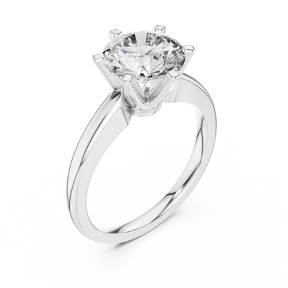 1.17Ct Elegant Solitaire Diamond Ring – Fine Gold Engagement Setting – Timeless Bridal Sparkle Beauty