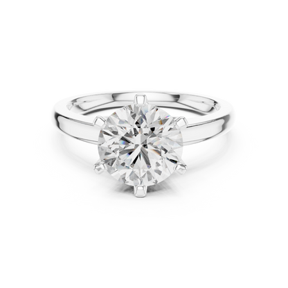 1.17Ct Elegant Solitaire Diamond Ring – Fine Gold Engagement Setting – Timeless Bridal Sparkle Beauty