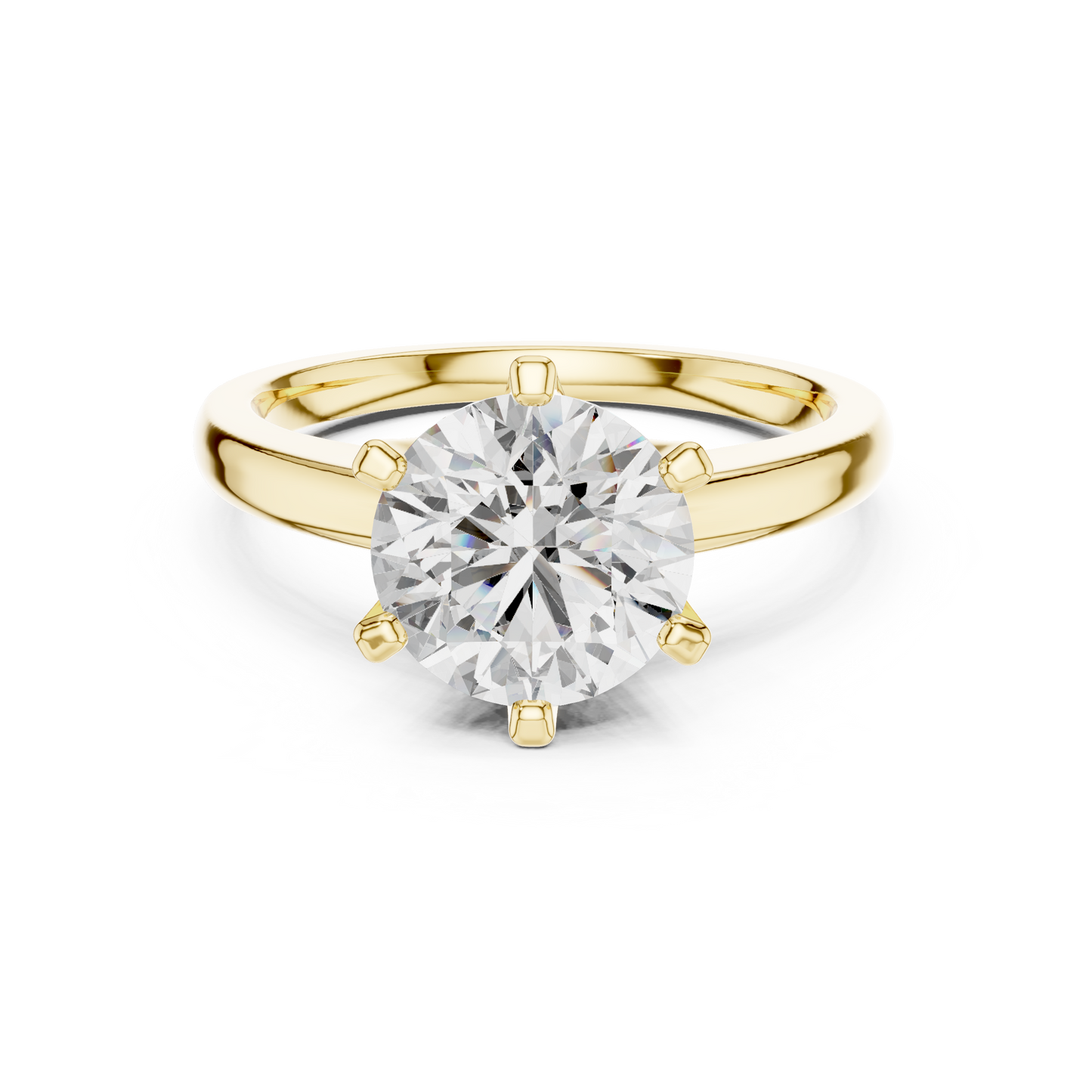 1.17Ct Elegant Solitaire Diamond Ring – Fine Gold Engagement Setting – Timeless Bridal Sparkle Beauty