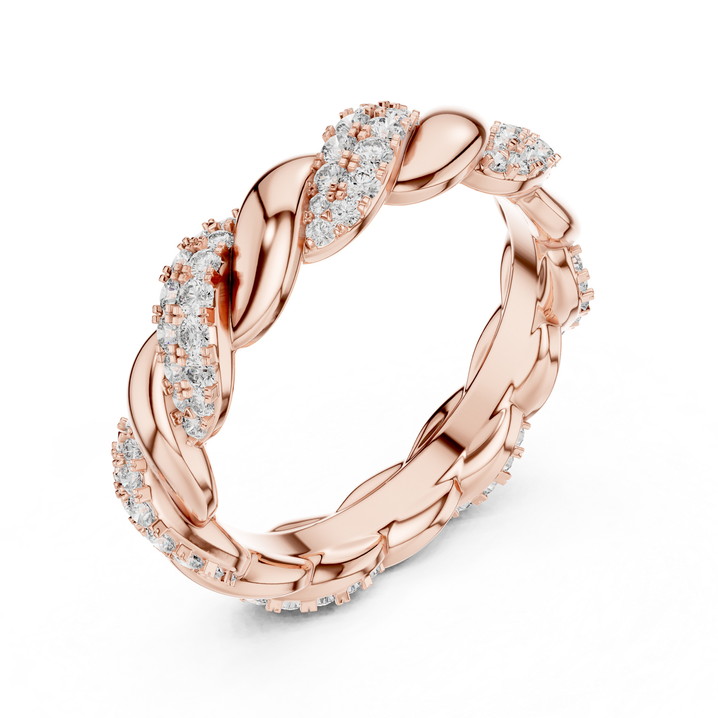 Twisted Silver Design , Dainty Stacking Style Ring , Anniversary Gift for Her, Unique Bridal Jewelry