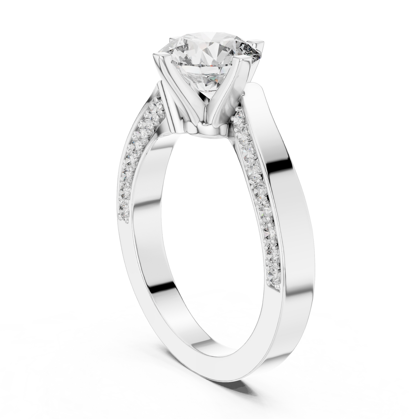 1.5Ct Modern Solitaire Sparkle Ring | Unique Gold Proposal Piece | USA Trending Proposal Jewelry