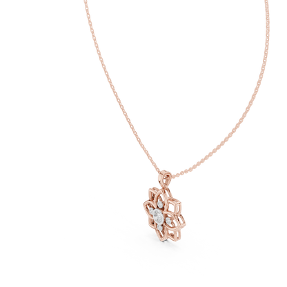 Petaled Radiance Pendant - Celestial Bloom Relic - Heirloom Bloom Sigil - Solar Petal Artifact