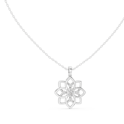 Petaled Radiance Pendant - Celestial Bloom Relic - Heirloom Bloom Sigil - Solar Petal Artifact