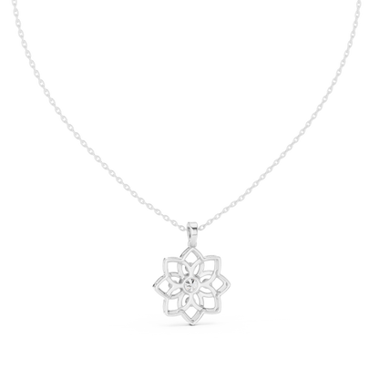 Petaled Radiance Pendant - Celestial Bloom Relic - Heirloom Bloom Sigil - Solar Petal Artifact