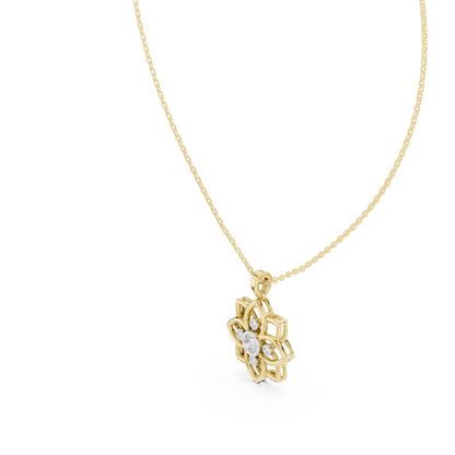 Petaled Radiance Pendant - Celestial Bloom Relic - Heirloom Bloom Sigil - Solar Petal Artifact