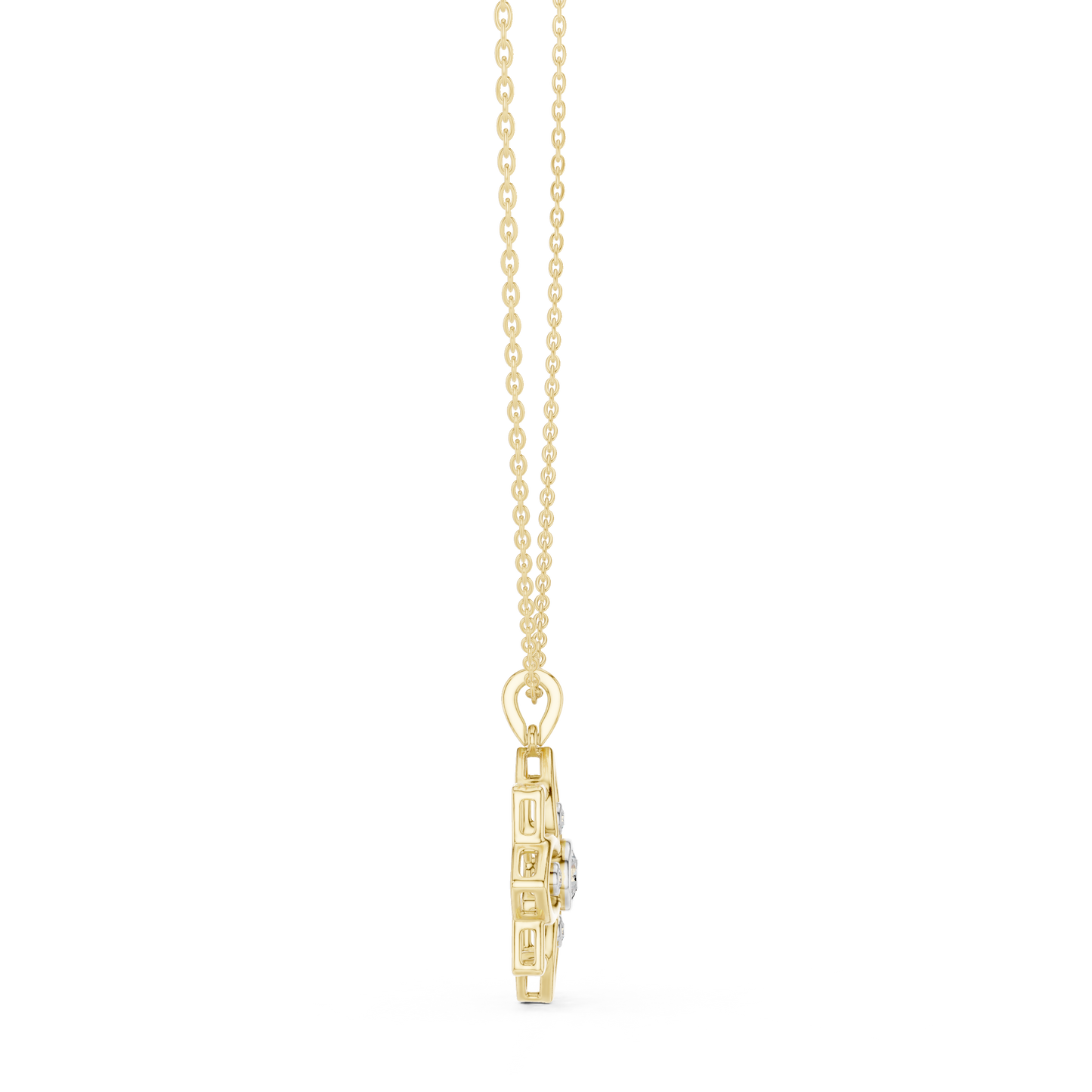 Petaled Radiance Pendant - Celestial Bloom Relic - Heirloom Bloom Sigil - Solar Petal Artifact