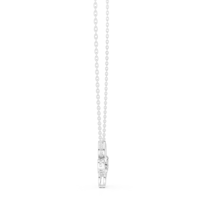 Nature Butterfly Necklace | Diamond Gold Pendant | Minimal Luxury Jewelry Everyday Wear