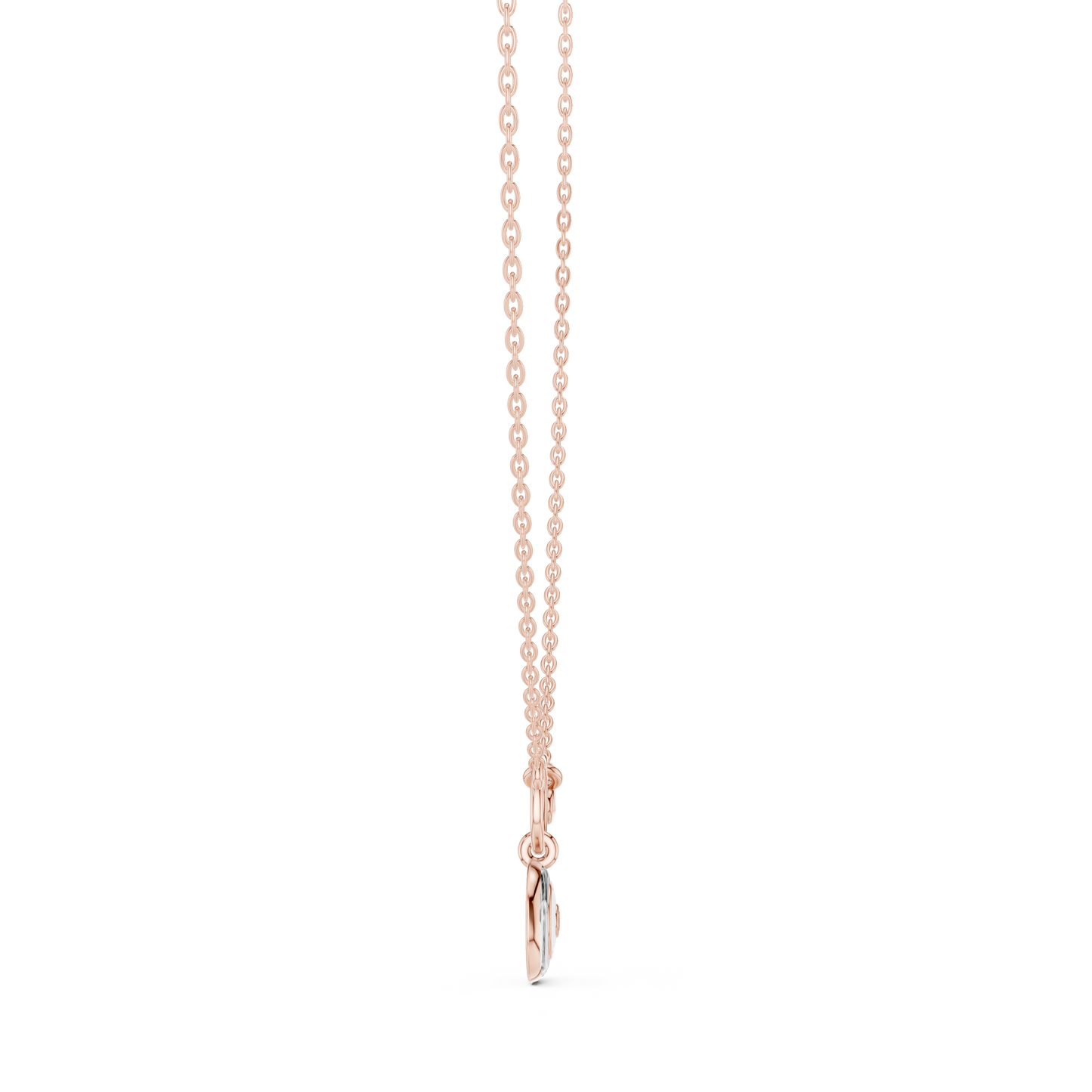 Ethereal Love Talisman Heart Pendant Necklace Modern Spiritual Protection Jewelry