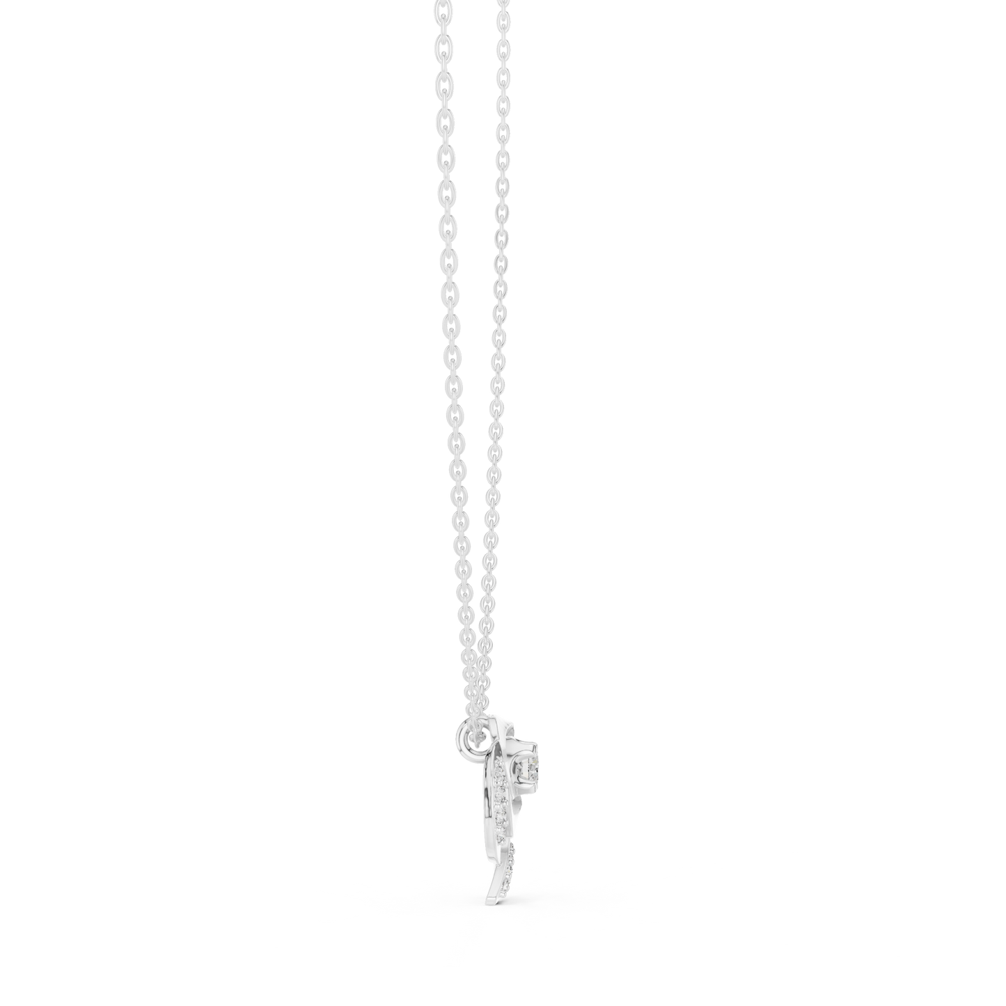 Royal Solitaire Diamond Pendant | Premium Gold Necklace | Statement Luxury Gift For Her