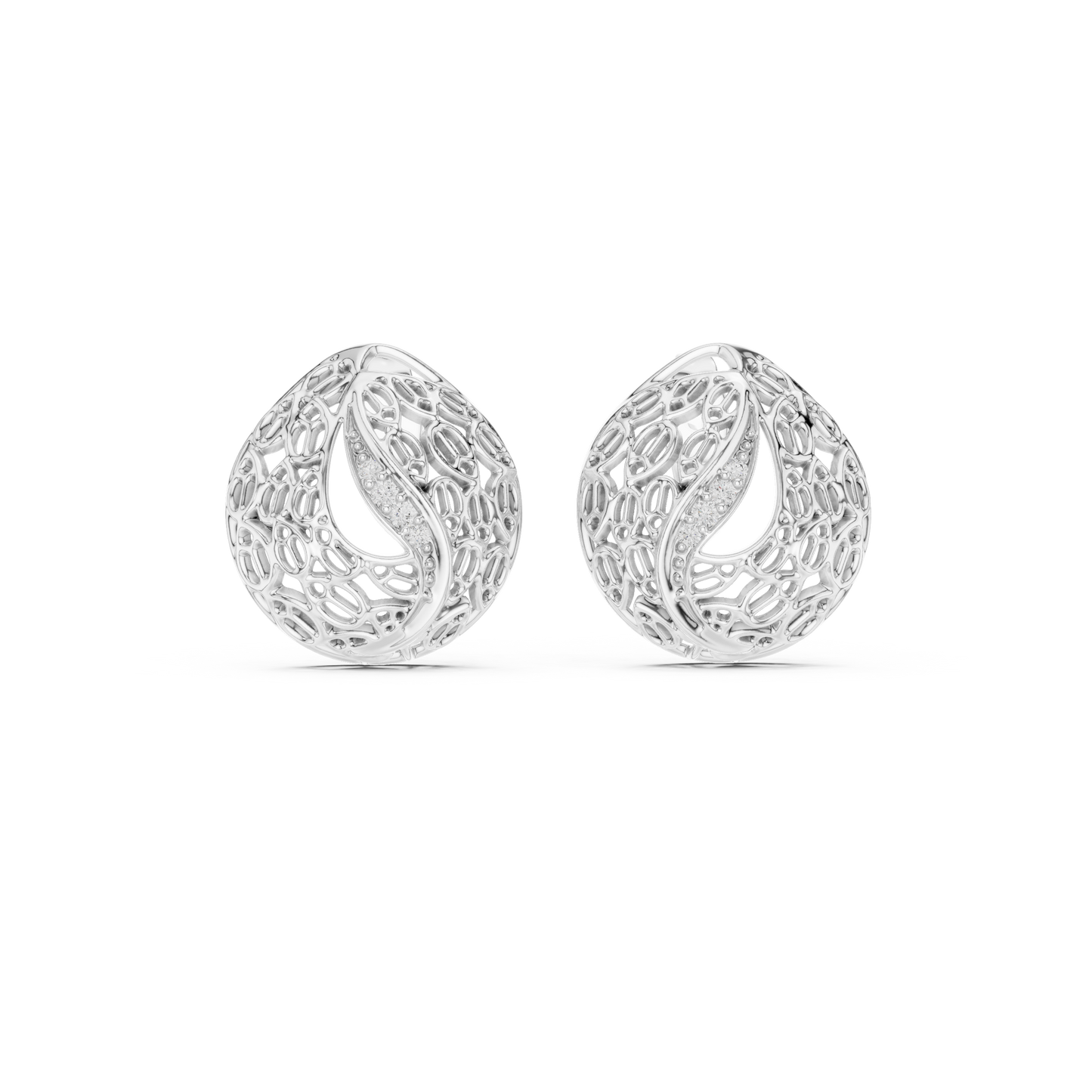 Crescentcore Petal Field – Giltwoven Prism Cradle – Diamond Lines Shape Luminant Motion