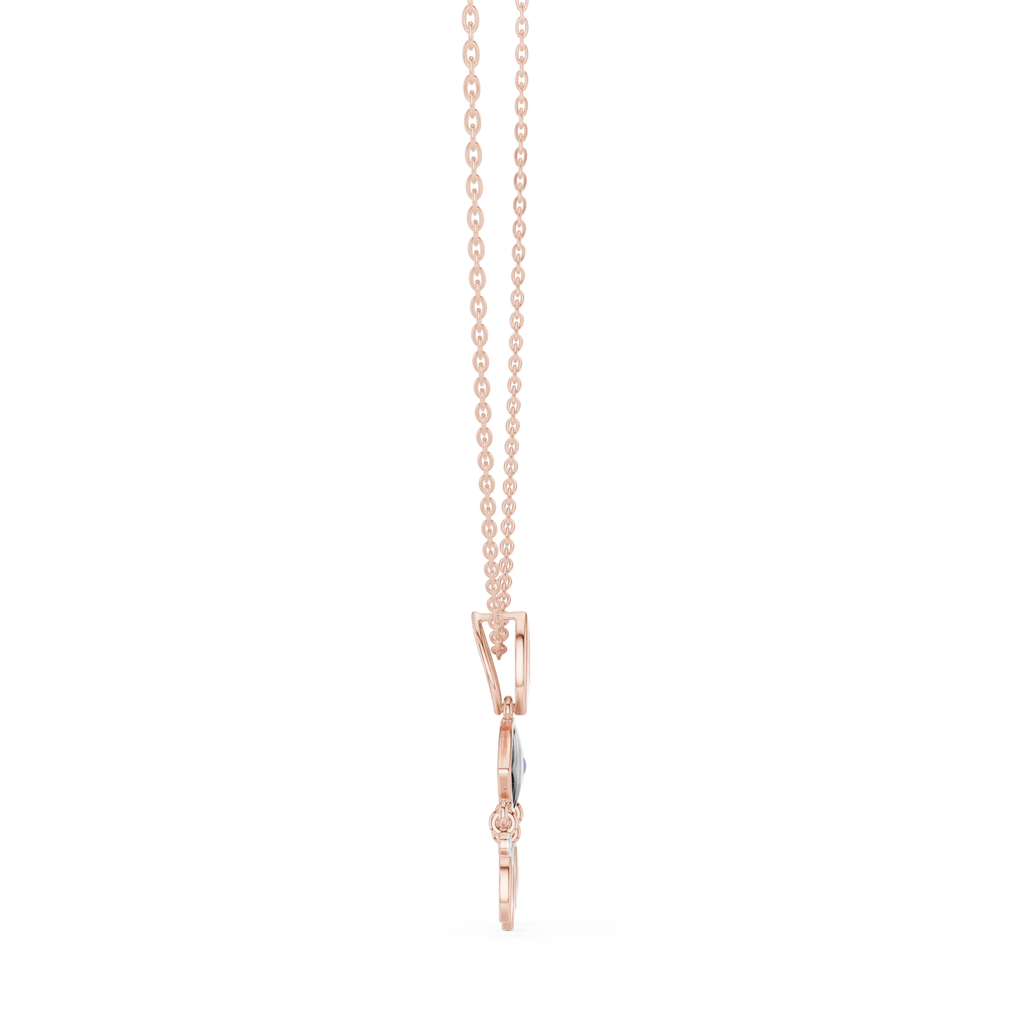 Evil Eye Charm Necklace Handcrafted Gold Protection Jewelry Elegant Nazar Gift For Her