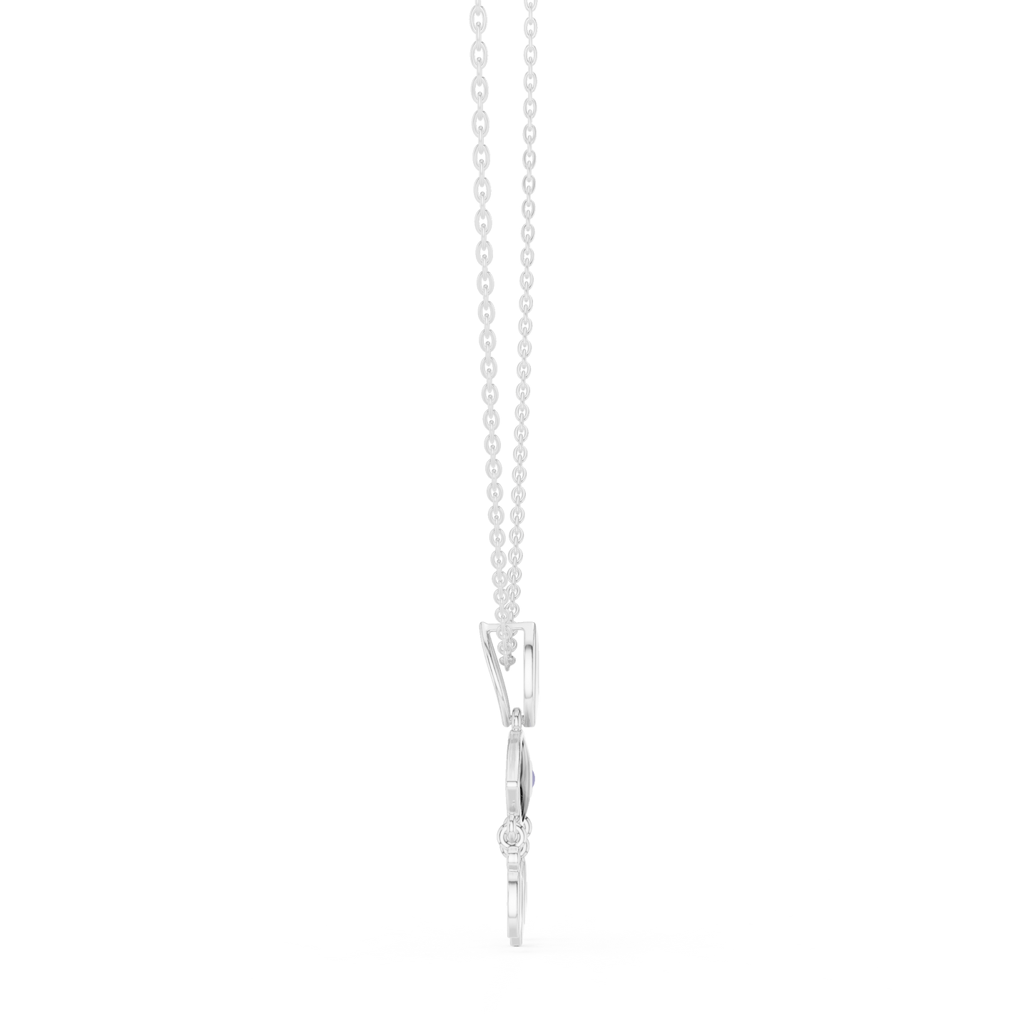 Evil Eye Charm Necklace Handcrafted Gold Protection Jewelry Elegant Nazar Gift For Her