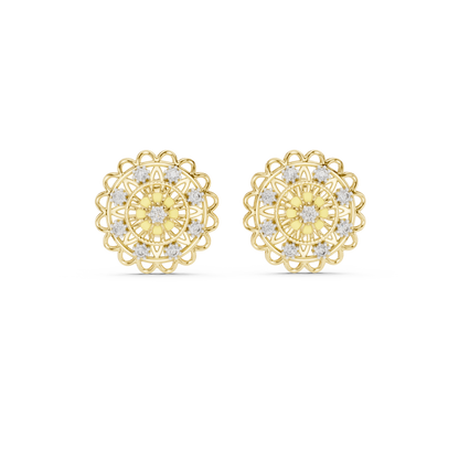 Quantum Petal Carousel • Aureate Mandala Pulse • Shining Through Silent Dimensions • Gift For Her