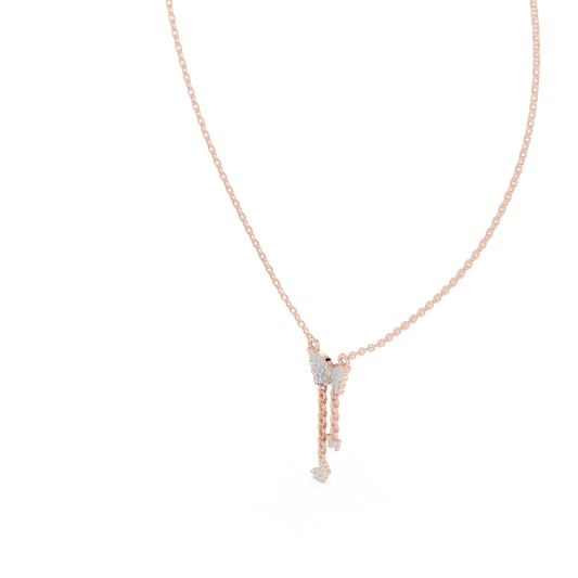 Butterfly Pendant Necklace | Luxury Artisan Jewelry | Rare Handmade Style Necklace Gift