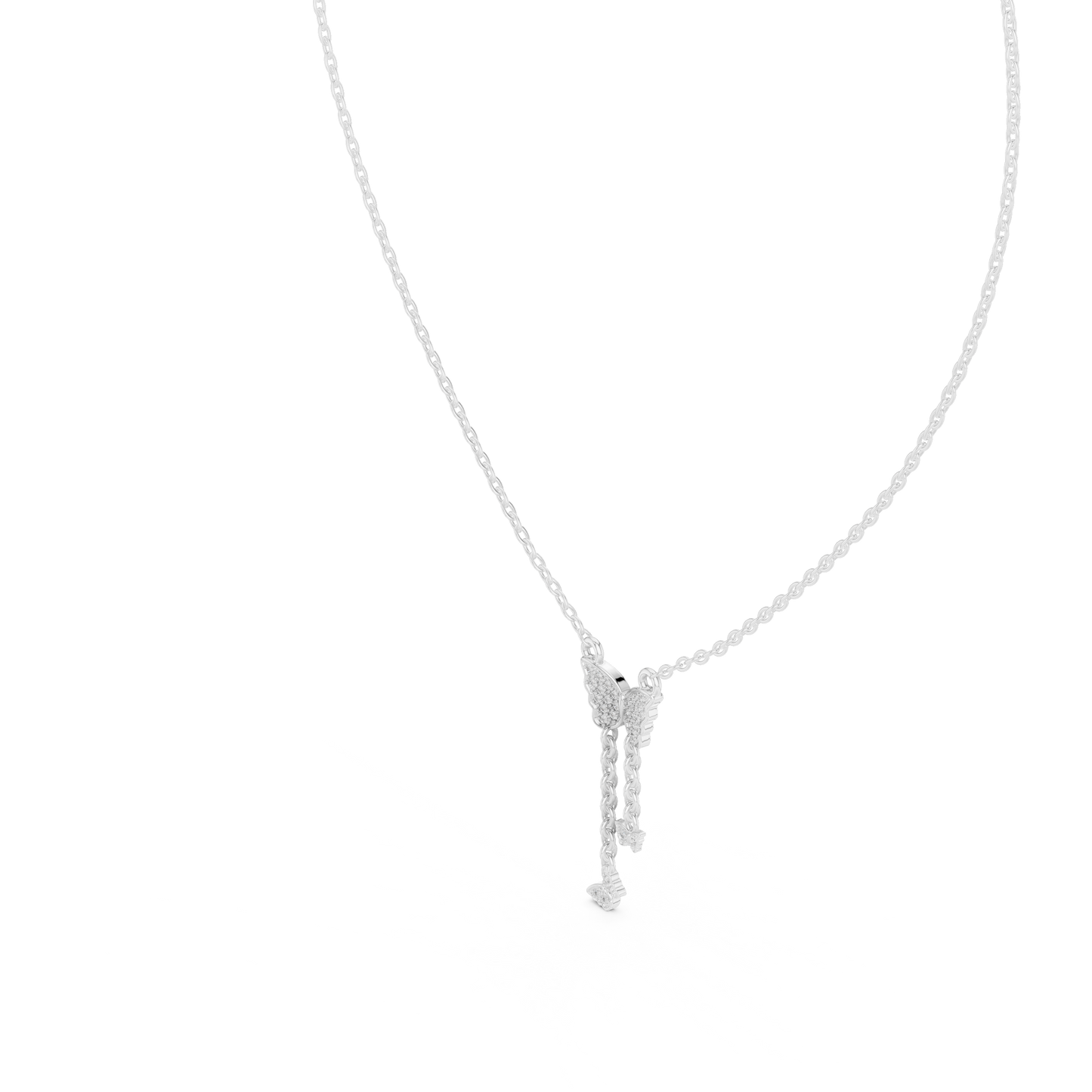 Butterfly Pendant Necklace | Luxury Artisan Jewelry | Rare Handmade Style Necklace Gift