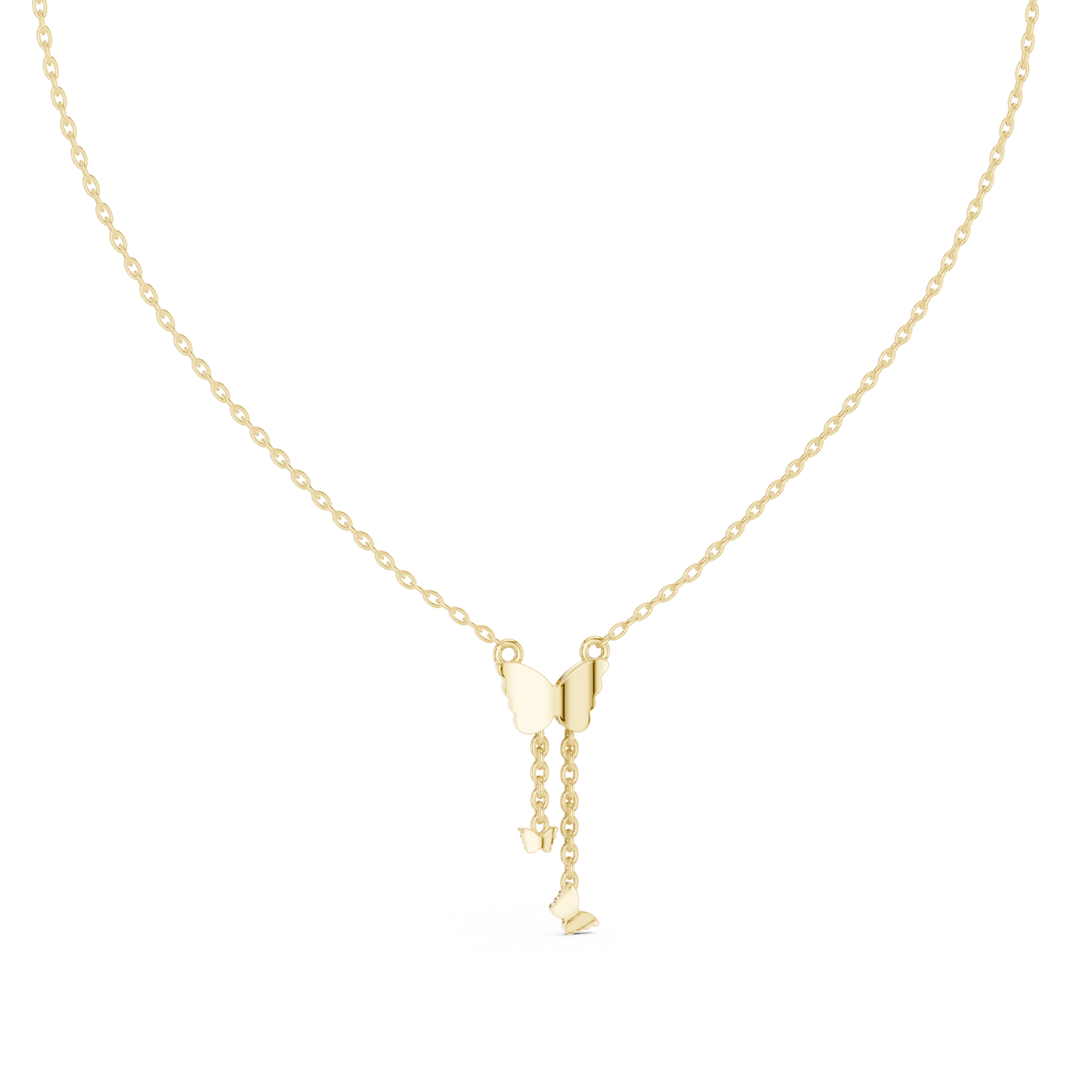 Butterfly Pendant Necklace | Luxury Artisan Jewelry | Rare Handmade Style Necklace Gift