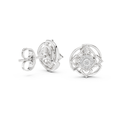 Lunaaris Gridflare Diamond Sparks - Vortéllion HaloLattice Shimmerset - Gift For Her