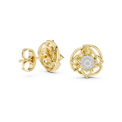 Lunaaris Gridflare Diamond Sparks - Vortéllion HaloLattice Shimmerset - Gift For Her