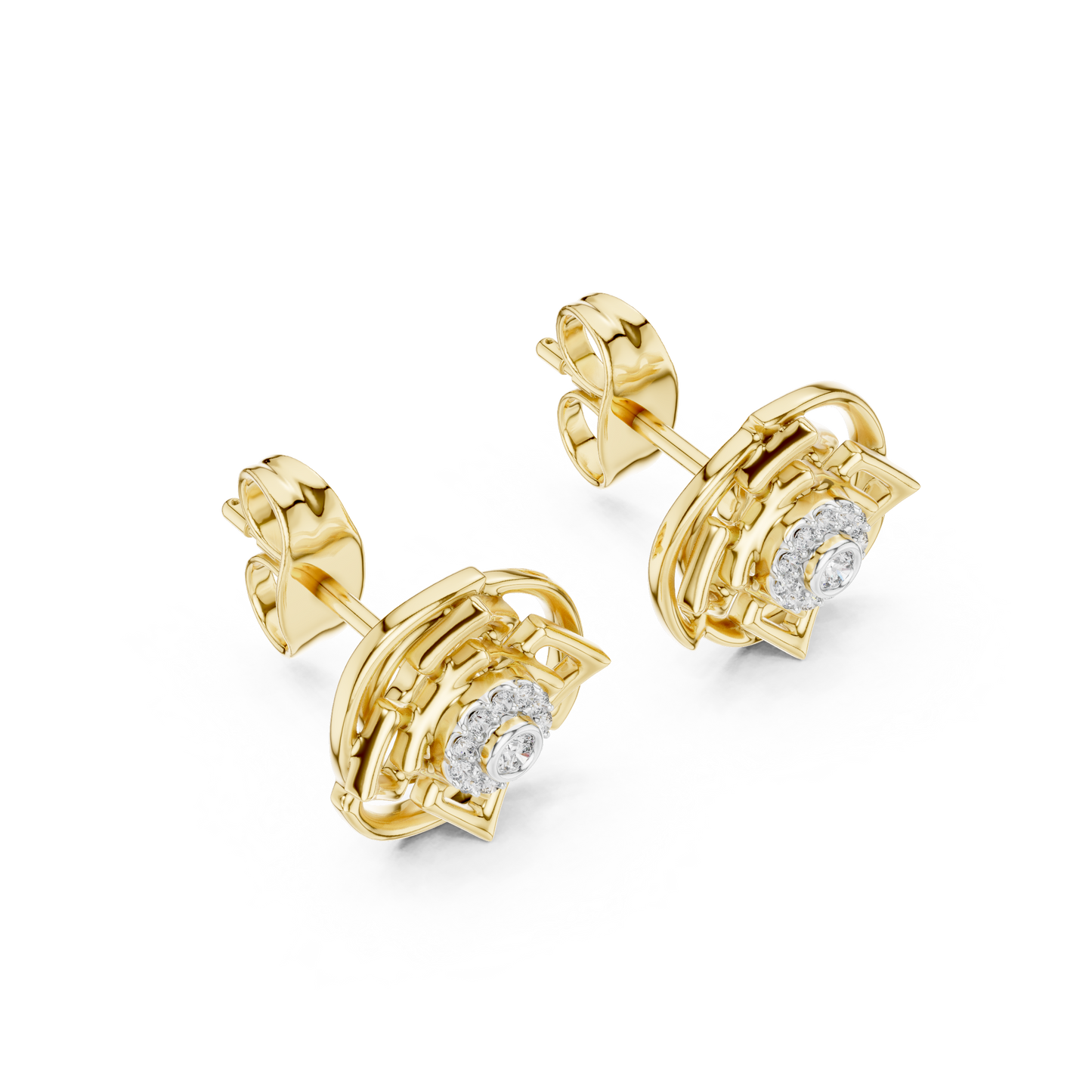 Lunaaris Gridflare Diamond Sparks - Vortéllion HaloLattice Shimmerset - Gift For Her