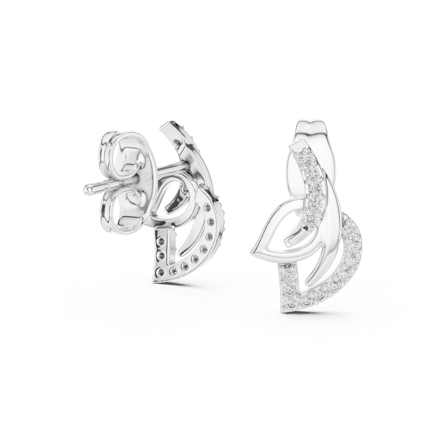 Silent Helix Ray - Eternal Knot Bloom - Brilliance Curves Through Fluid Light - Gift For Her