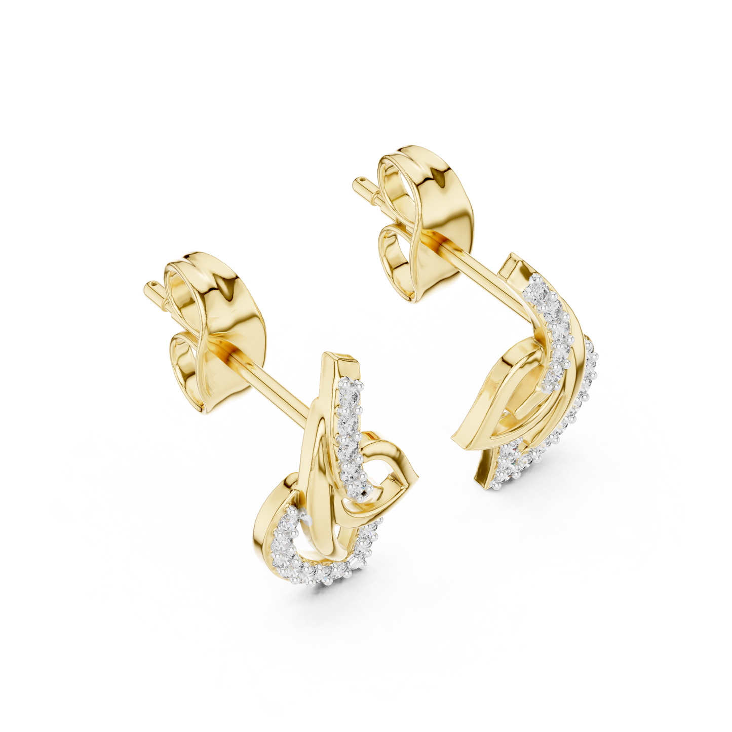 Silent Helix Ray - Eternal Knot Bloom - Brilliance Curves Through Fluid Light - Gift For Her