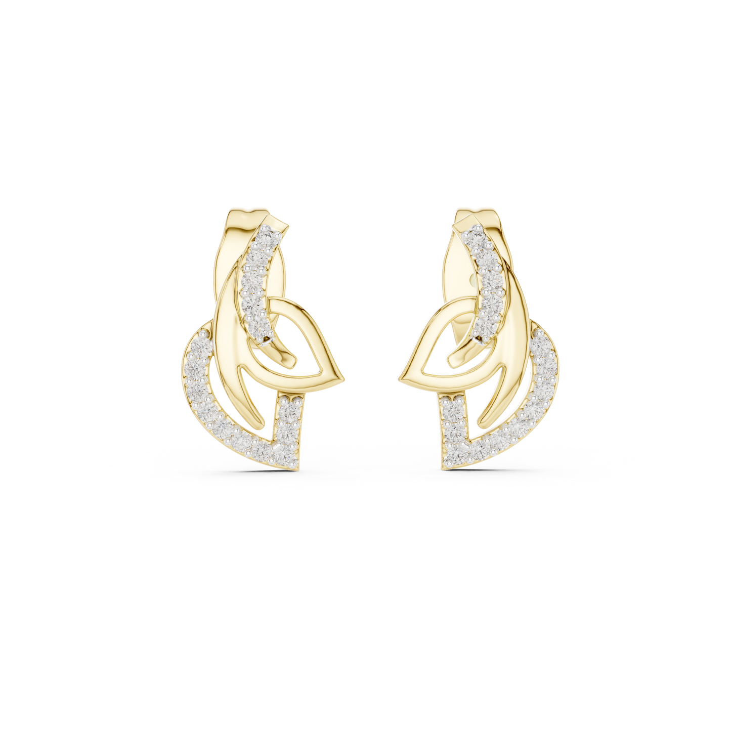 Silent Helix Ray - Eternal Knot Bloom - Brilliance Curves Through Fluid Light - Gift For Her