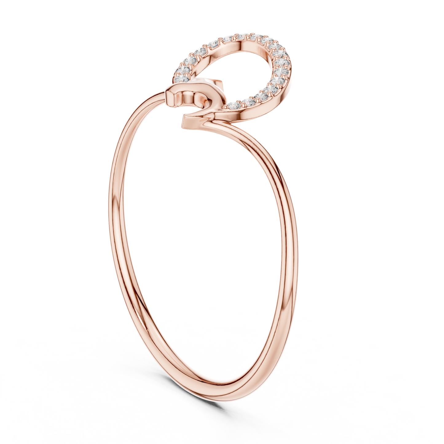 Heavenly Arc Diamond Ring | Where Art Meets Emotion | Crafted To Celebrate Everlasting Love