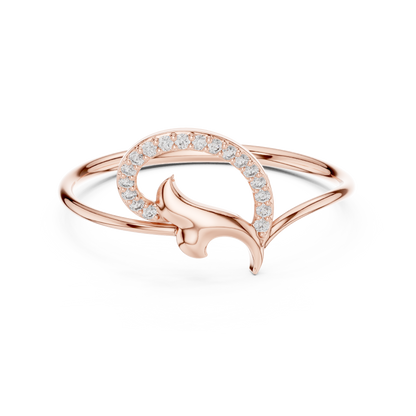 Heavenly Arc Diamond Ring | Where Art Meets Emotion | Crafted To Celebrate Everlasting Love