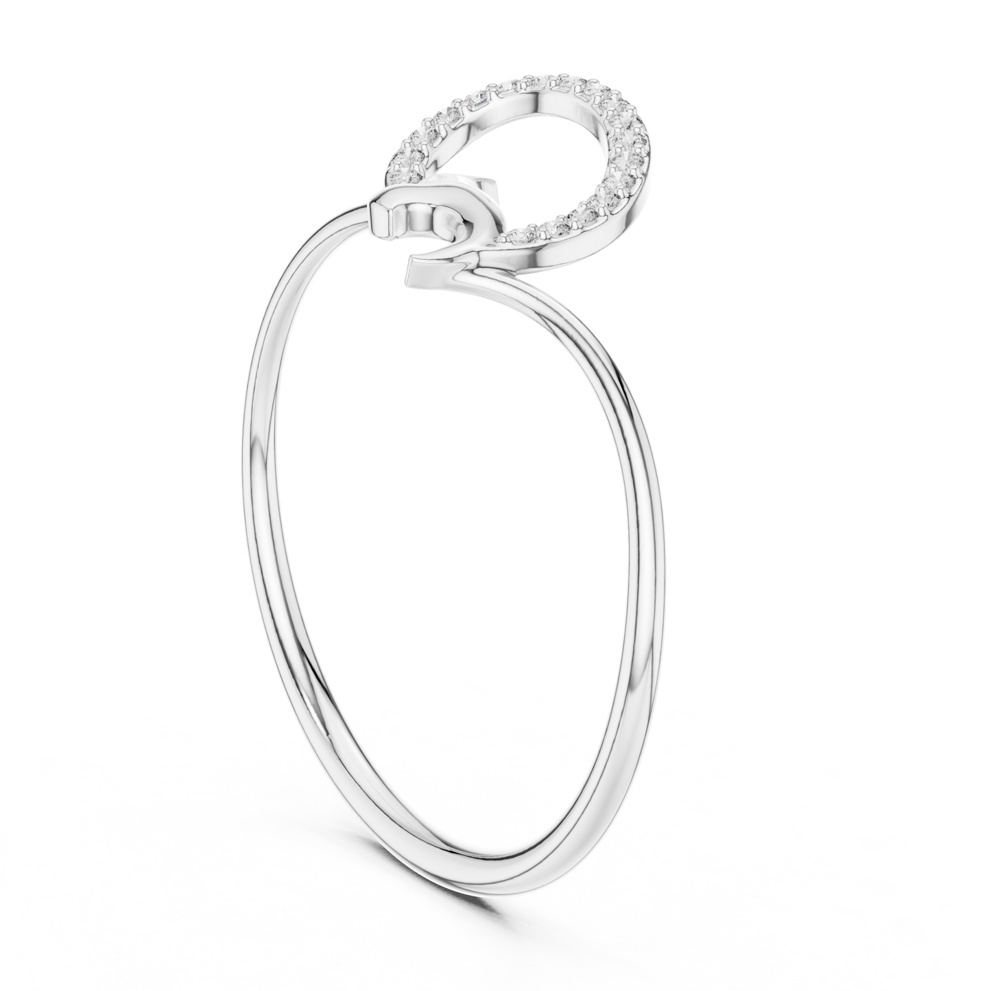 Heavenly Arc Diamond Ring | Where Art Meets Emotion | Crafted To Celebrate Everlasting Love