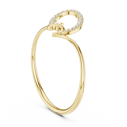 Heavenly Arc Diamond Ring | Where Art Meets Emotion | Crafted To Celebrate Everlasting Love