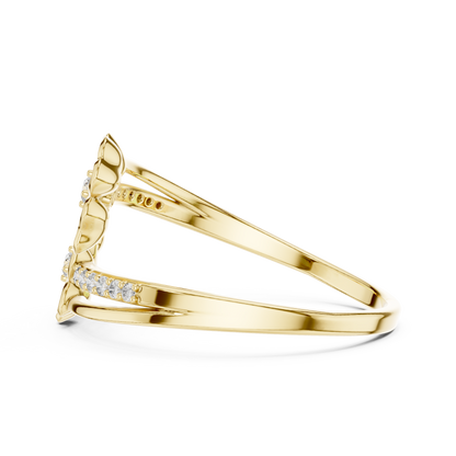 Imperial Petals of Radiant Eternity - Aurum Bloom: A Diamond Sonata - Floral Alchemy in Precious Light