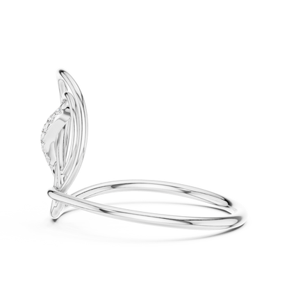 Luminara Infinity Gold Ring - Virelle Diamond Eternity Knot - Aurique Diamond Legacy Ring - Obsidian Grace Diamond Knot